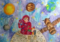 Рисунок Исраиловой Эльвины, Узбекистан