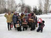 В дни зимних каникул юные экологи не скучали!